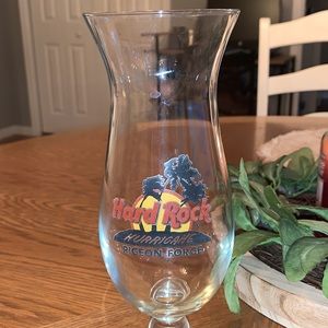 Hard Rock Cafe Pigeon Forge Hurricane Drink Glass